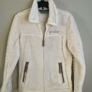 FREE COUNTRY Ladies Plush Jacket Size Small